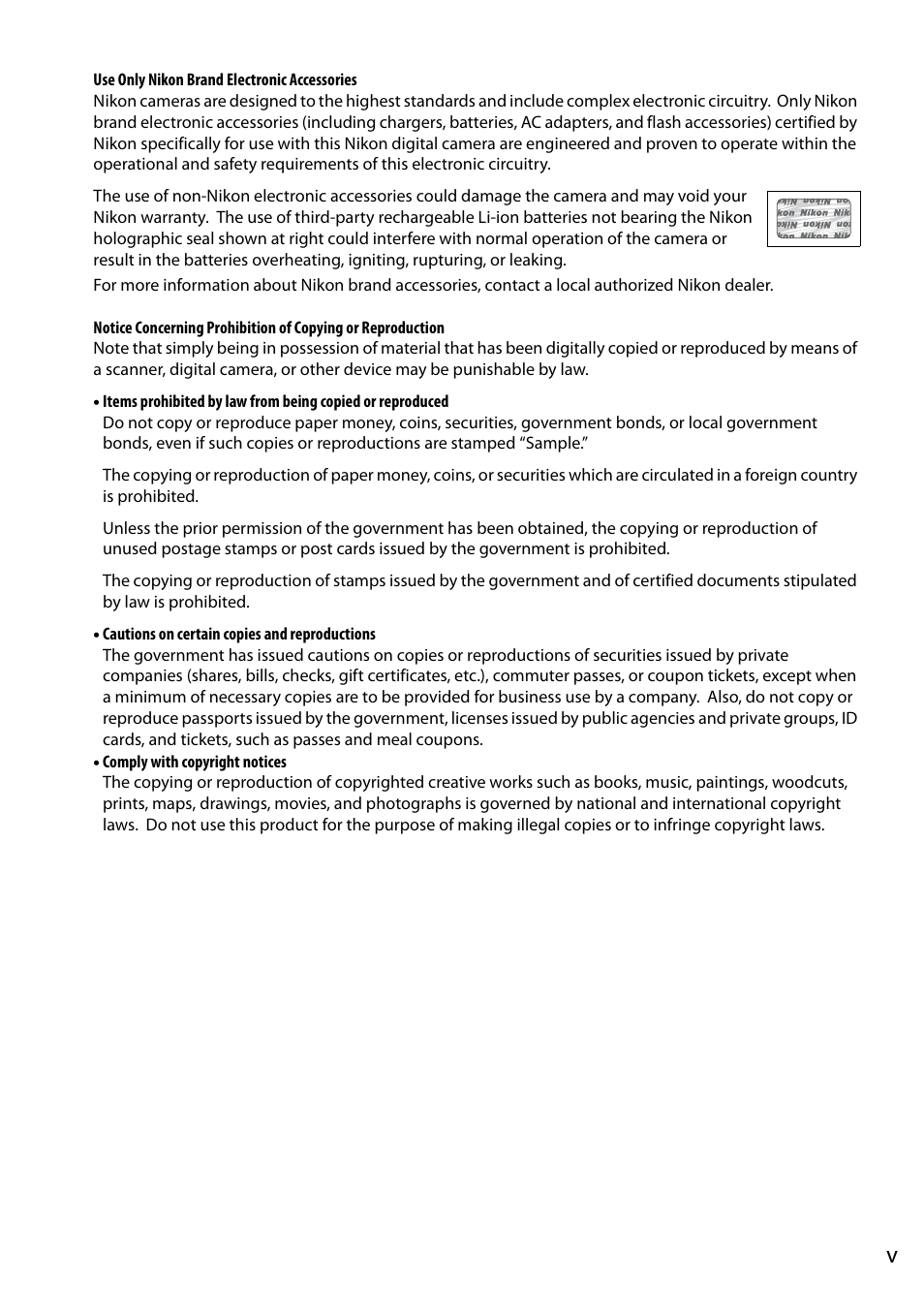 Nikon D5100 User Manual | Page 7 / 92