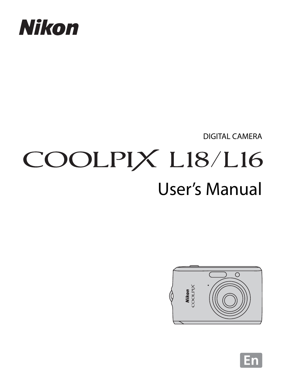 Nikon collpix L16 User Manual | 124 pages