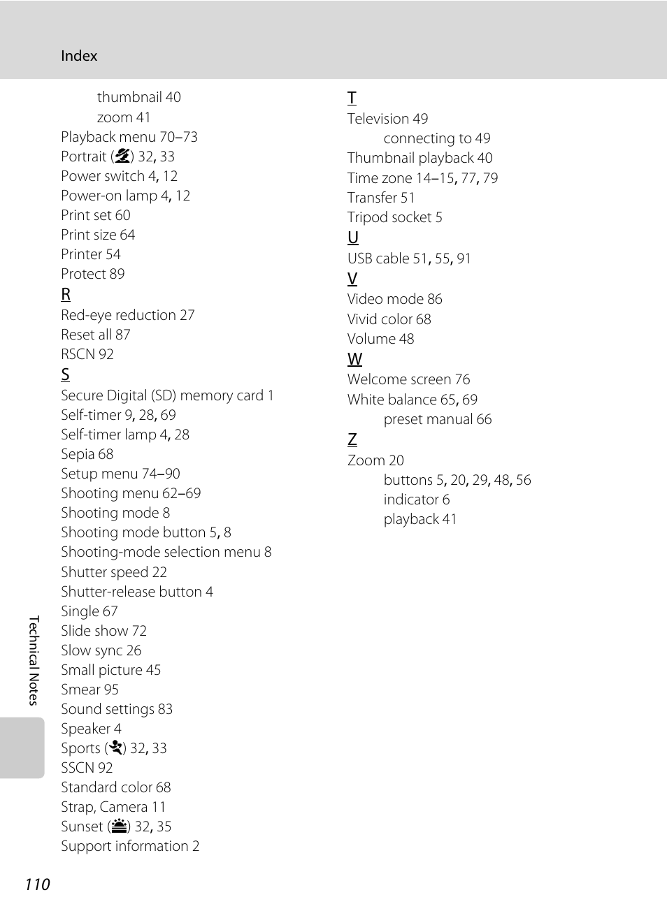 Nikon collpix L16 User Manual | Page 122 / 124