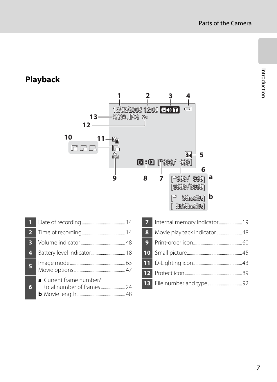 Playback | Nikon collpix L16 User Manual | Page 19 / 124