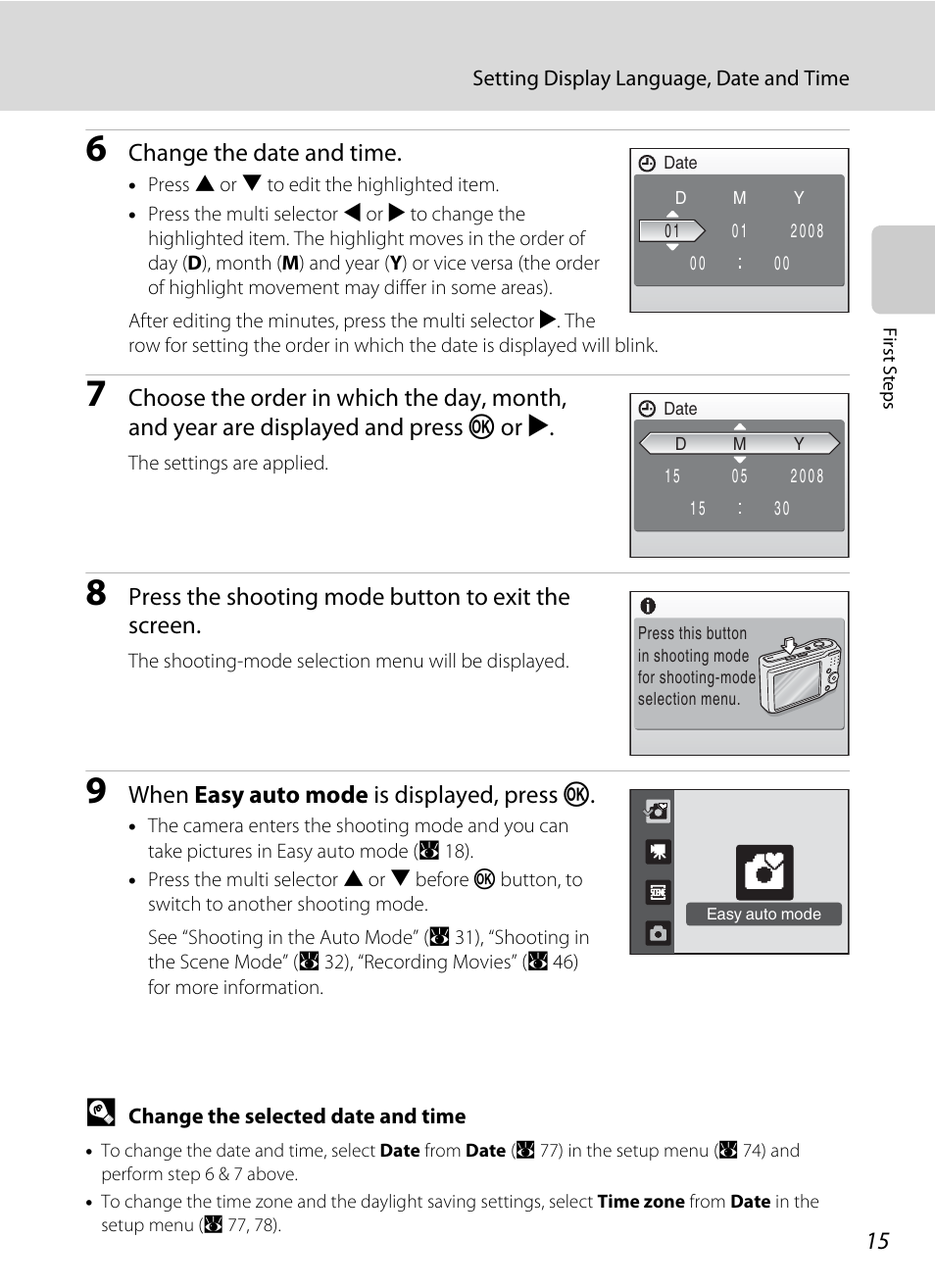 Nikon collpix L16 User Manual | Page 27 / 124