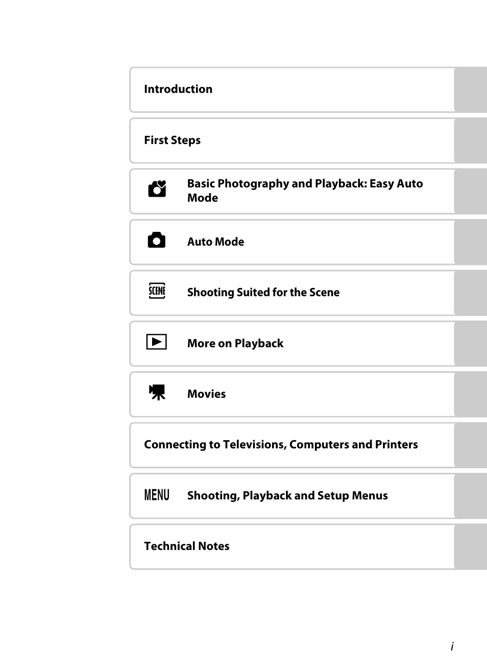 Nikon collpix L16 User Manual | Page 3 / 124