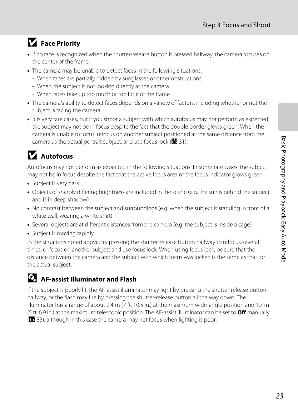 Nikon collpix L16 User Manual | Page 35 / 124
