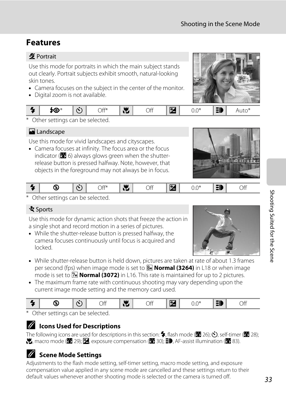 Features | Nikon collpix L16 User Manual | Page 45 / 124