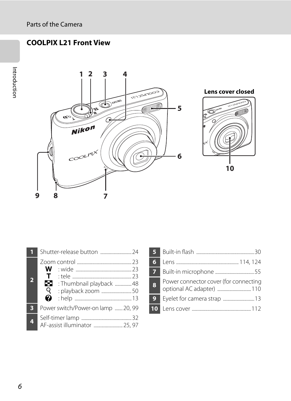 Nikon COLLPIX L22 User Manual | Page 18 / 148