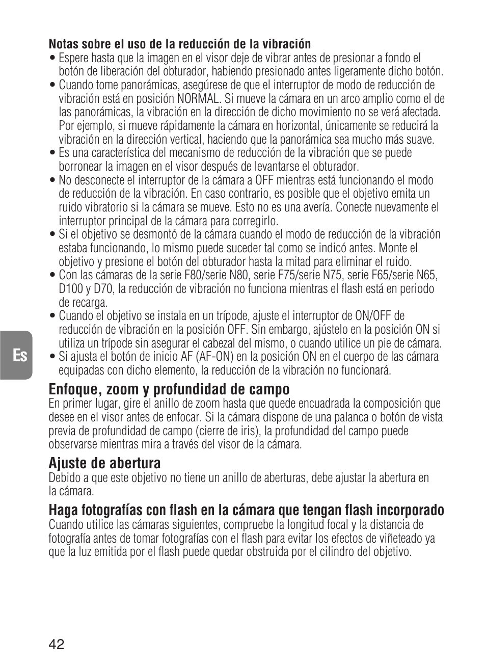 Nikon AF-S VR User Manual | Page 42 / 71