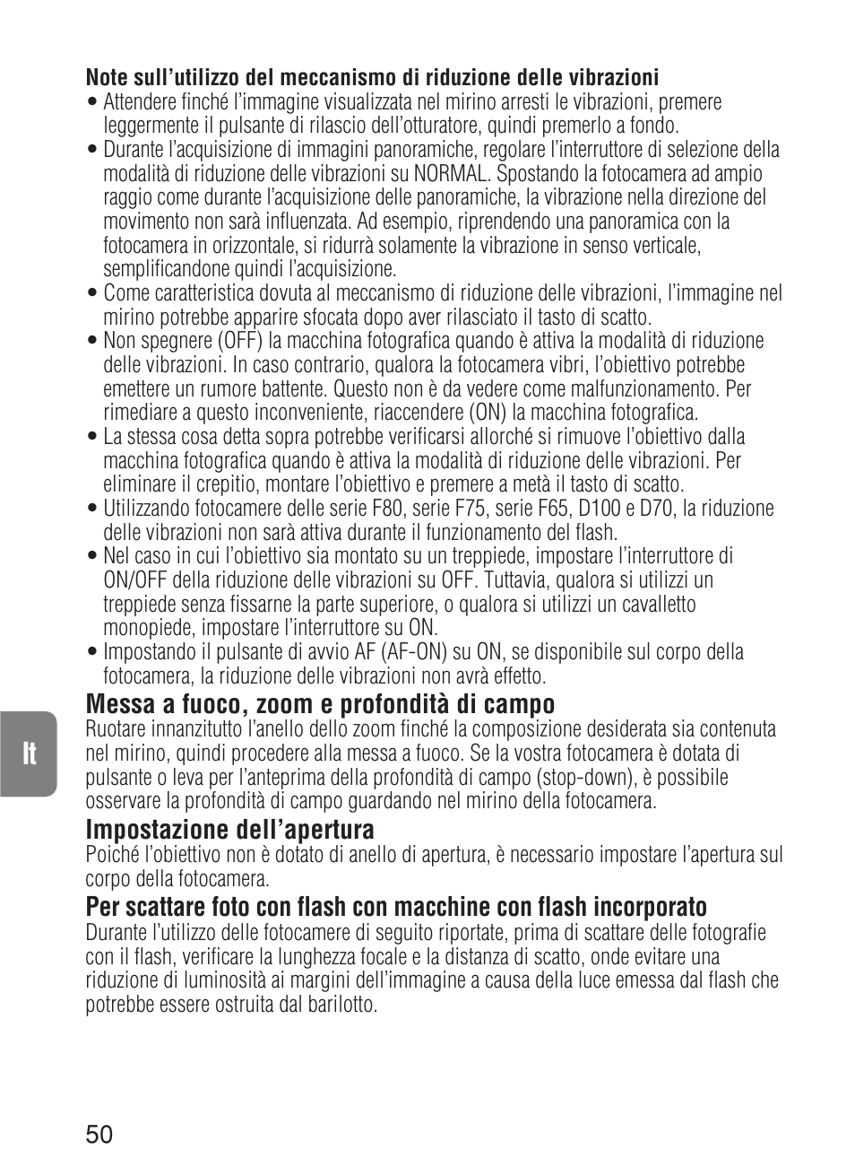 Nikon AF-S VR User Manual | Page 50 / 71