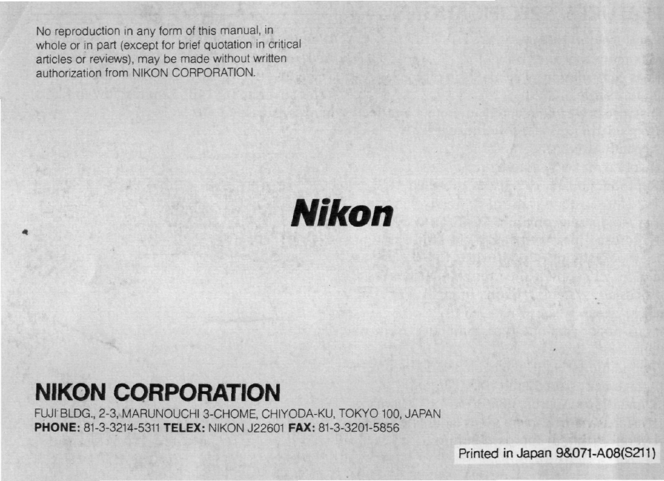 Nikon Micro-Nikkor 200mm f/4 IF User Manual | Page 16 / 27