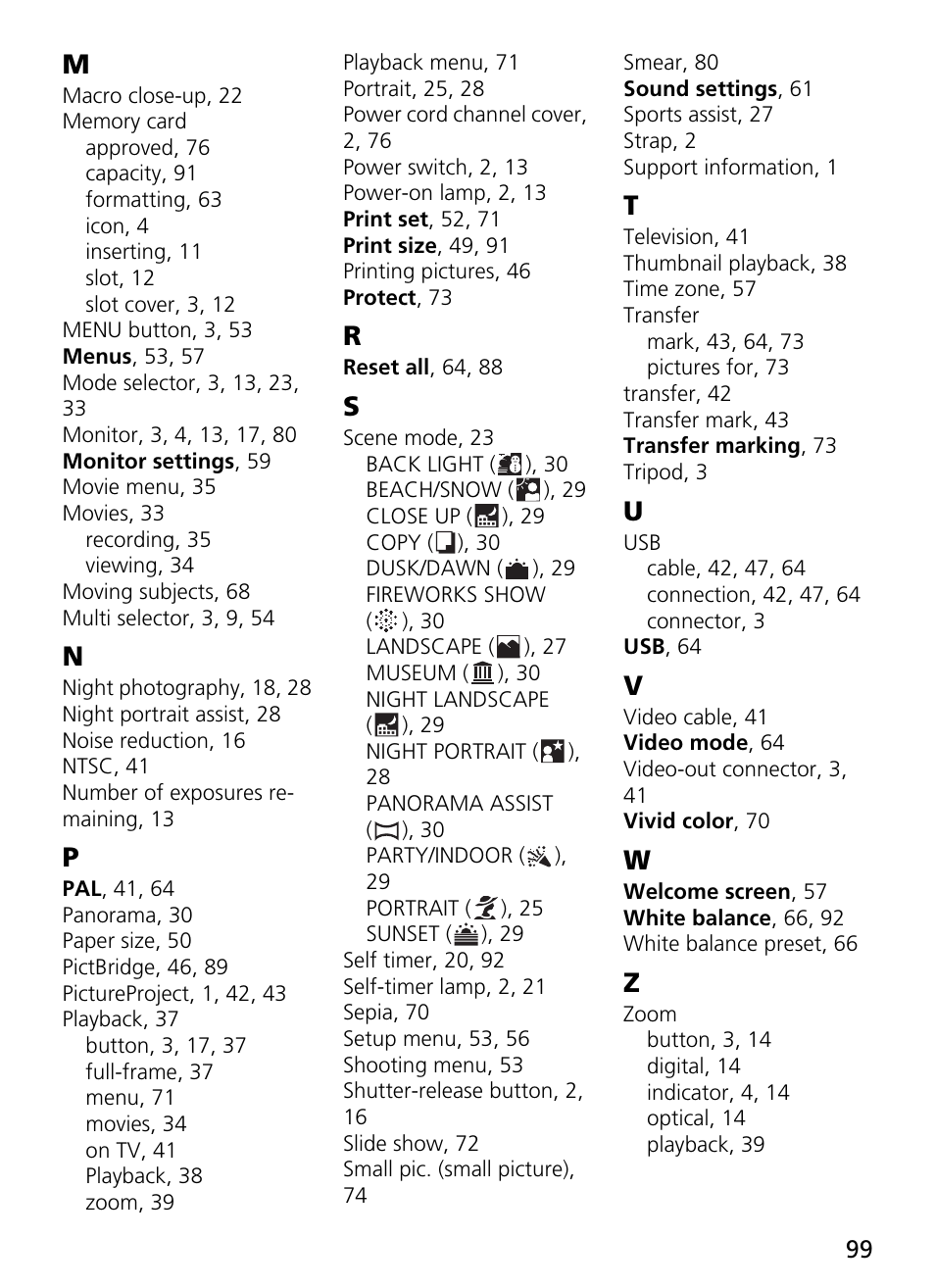 Nikon Coolpix L4 User Manual | Page 111 / 112