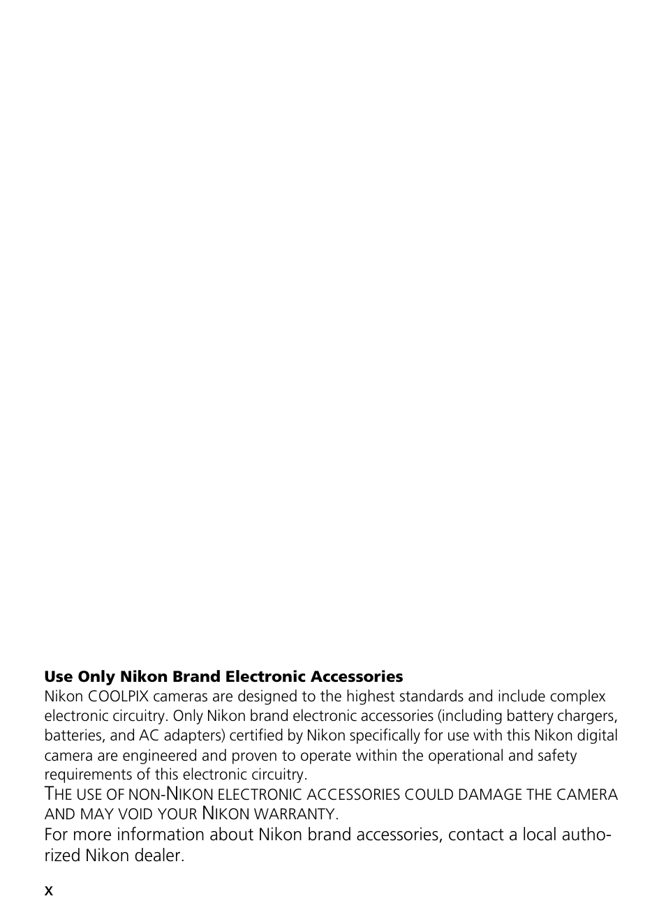 Nikon Coolpix L4 User Manual | Page 12 / 112