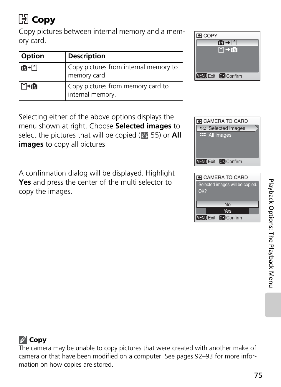 Copy | Nikon Coolpix L4 User Manual | Page 87 / 112