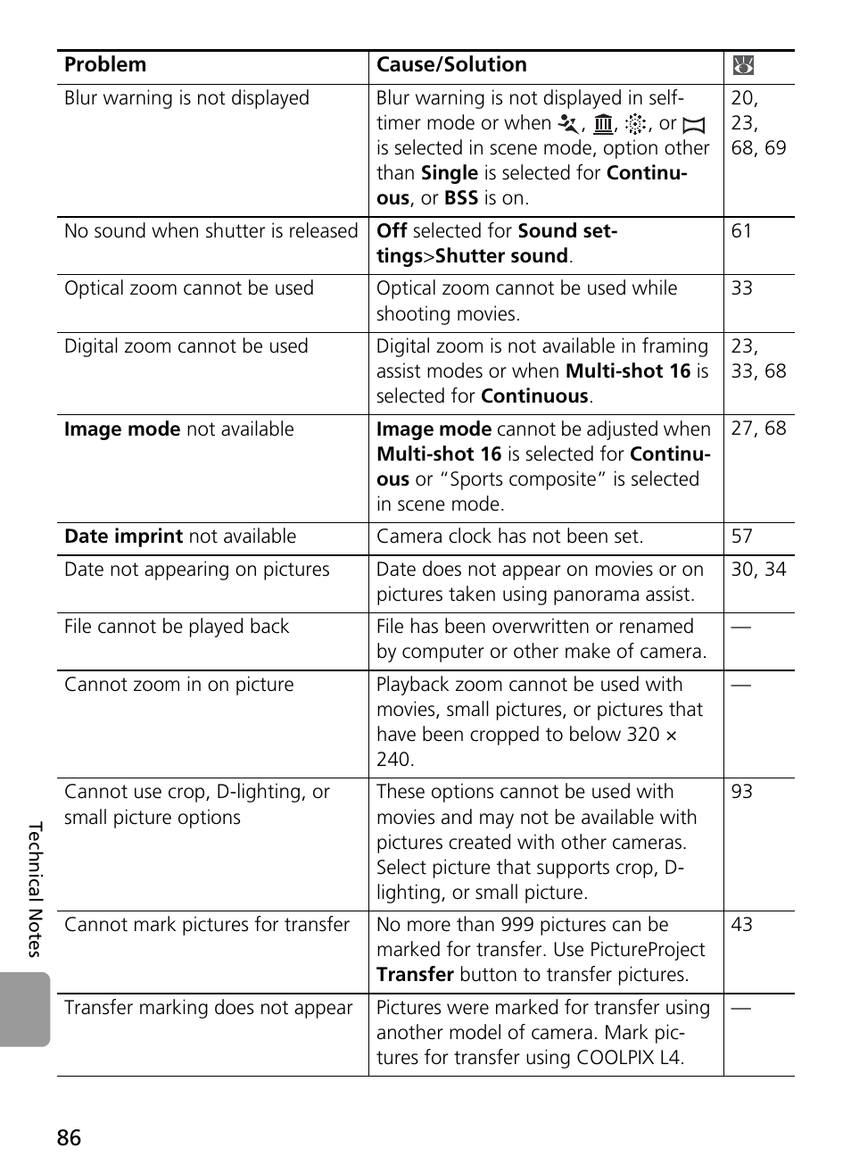 Nikon Coolpix L4 User Manual | Page 98 / 112