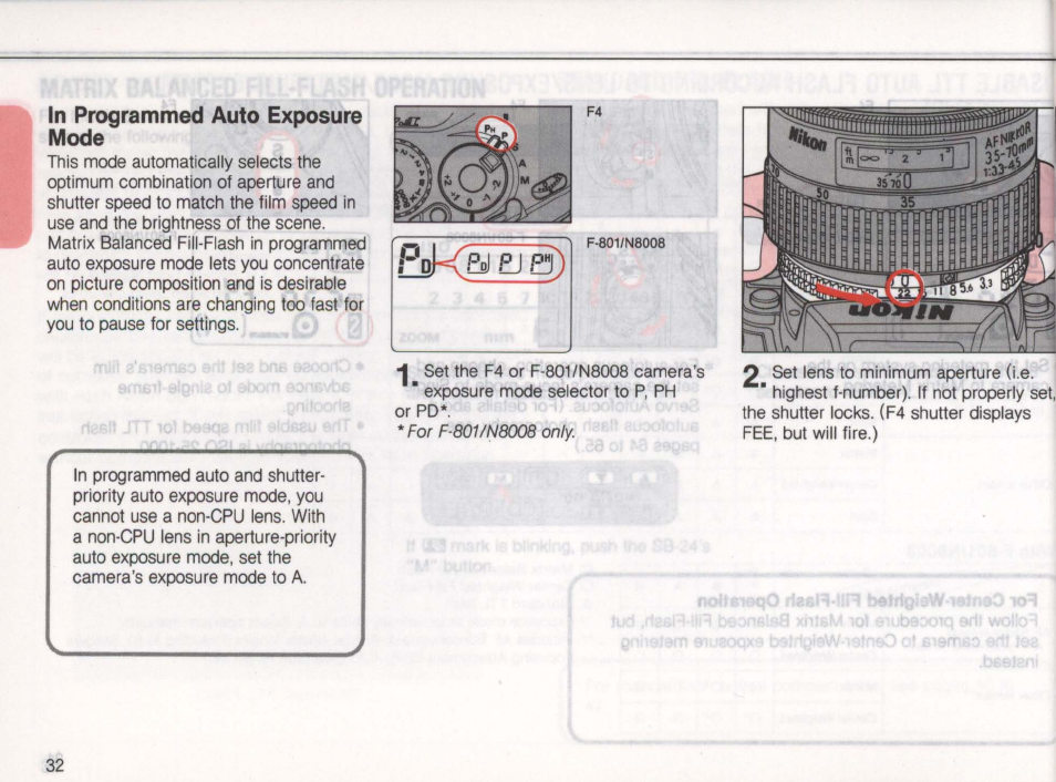 Setting iso film speed, Setting iso film speed -21 | Nikon Autofocus Speedlight SB-24 User Manual | Page 32 / 157