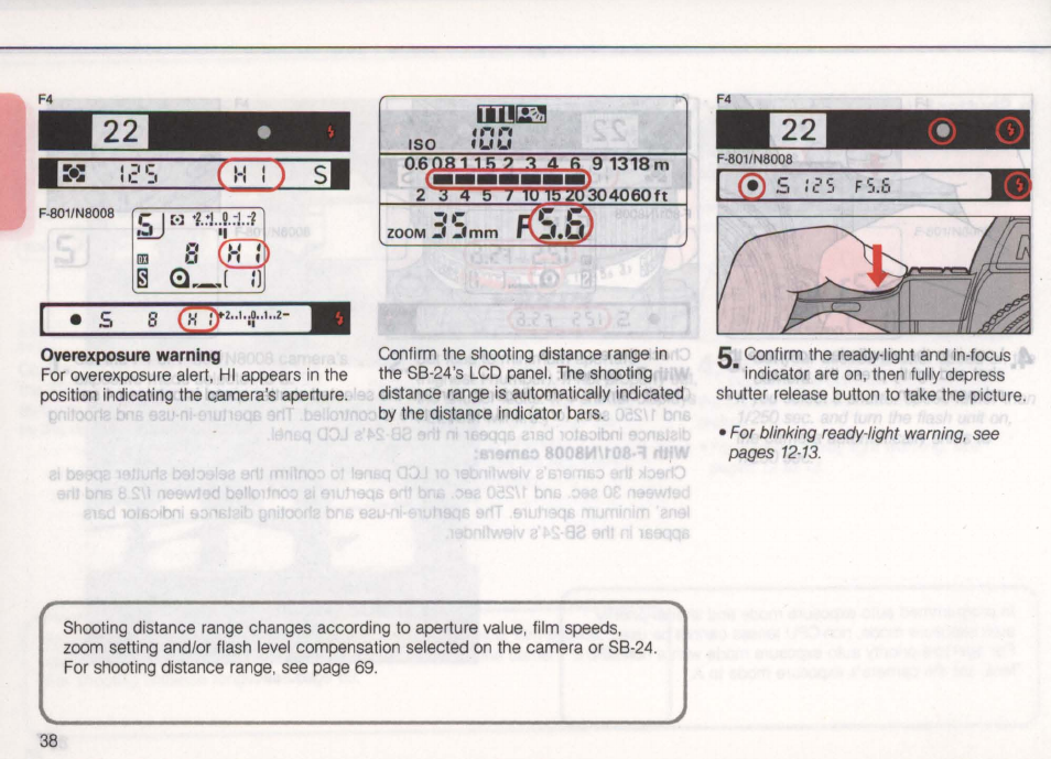 Nikon Autofocus Speedlight SB-24 User Manual | Page 38 / 157