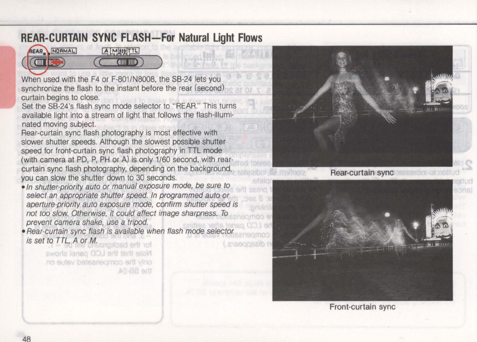 Nikon Autofocus Speedlight SB-24 User Manual | Page 48 / 157