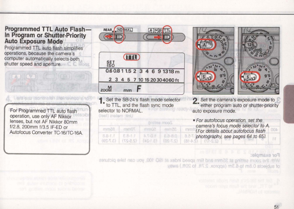 Nikon Autofocus Speedlight SB-24 User Manual | Page 51 / 157