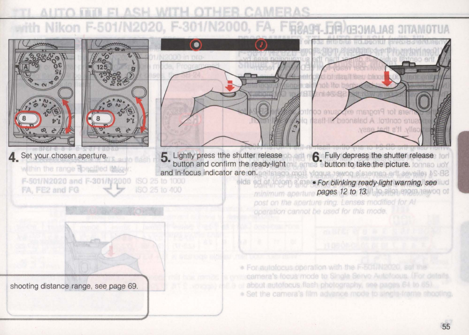 5(.'г5 fs-st, S !) | Nikon Autofocus Speedlight SB-24 User Manual | Page 55 / 157