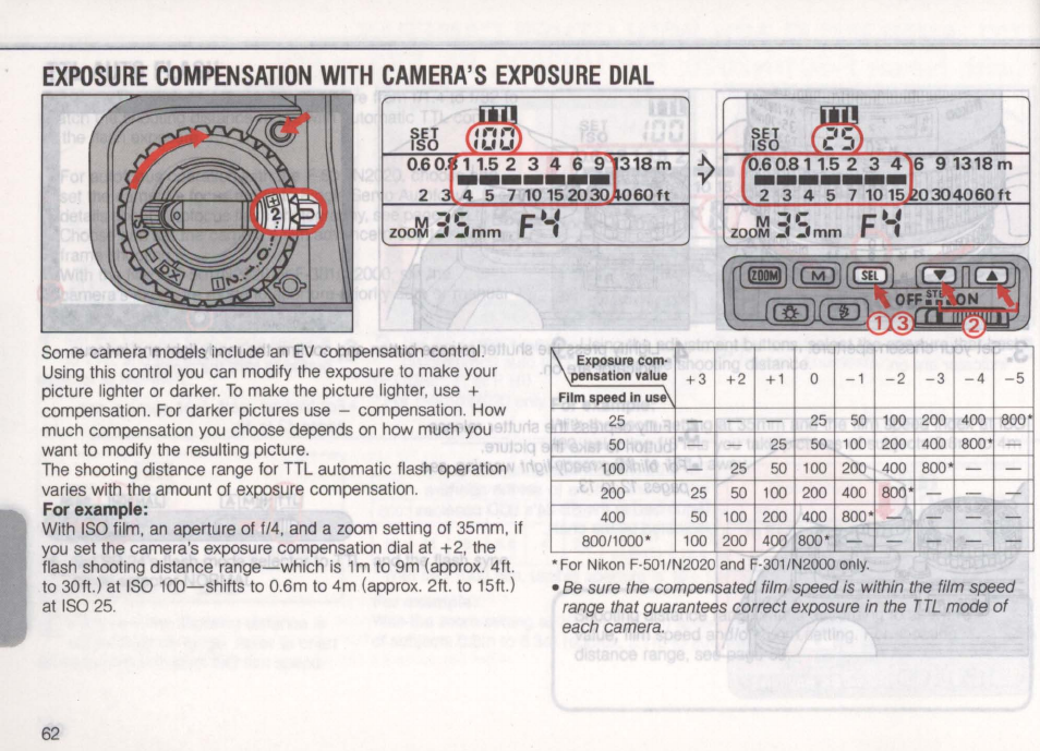 Lu i>'i, Lai? s o) | Nikon Autofocus Speedlight SB-24 User Manual | Page 62 / 157