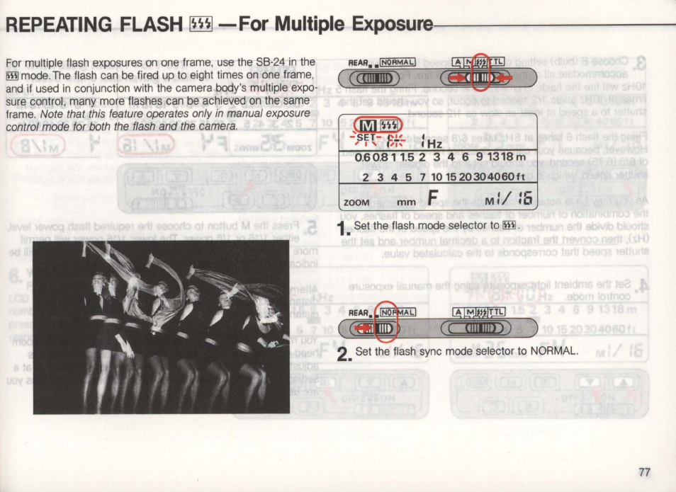 Nikon Autofocus Speedlight SB-24 User Manual | Page 77 / 157