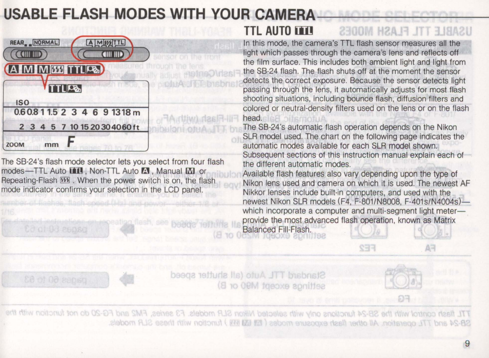 Nomenclature, Nomenclature -8 | Nikon Autofocus Speedlight SB-24 User Manual | Page 9 / 157