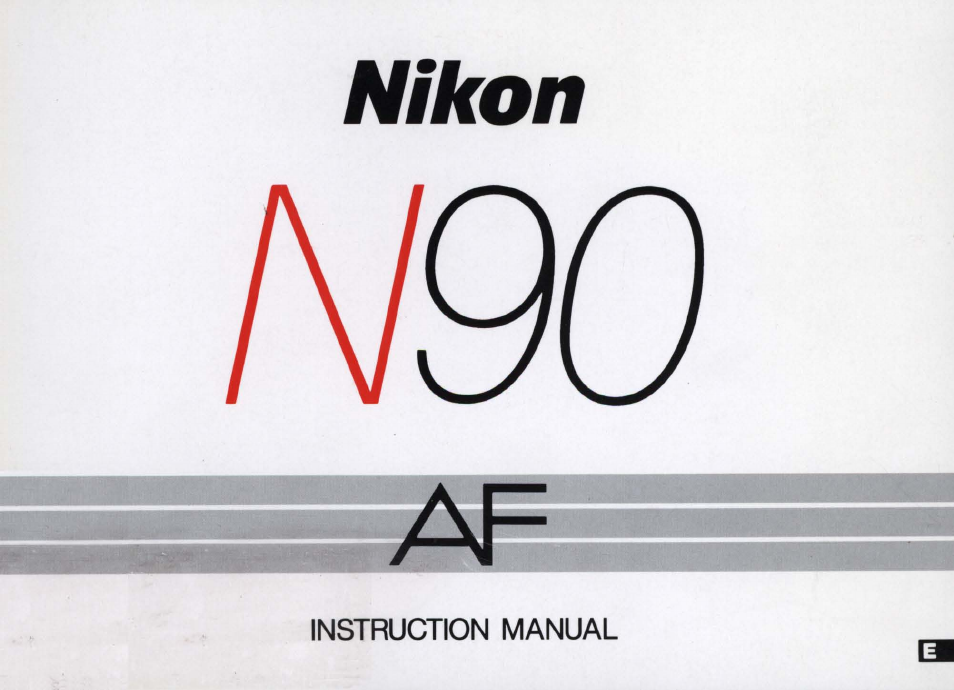 Nikon Camera N90 User Manual | 236 pages