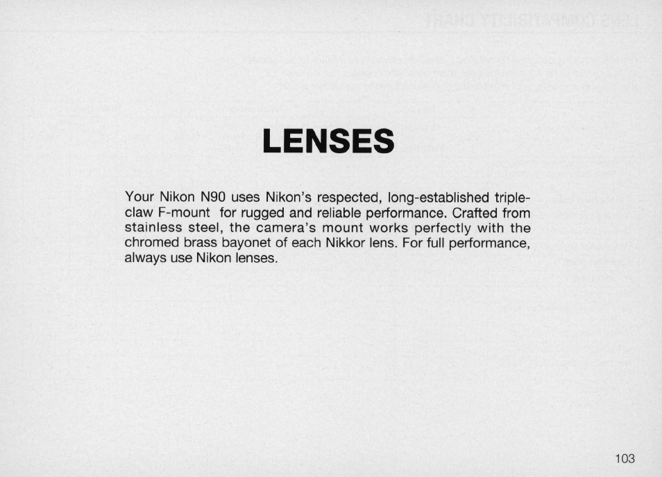 Nikon Camera N90 User Manual | Page 103 / 236