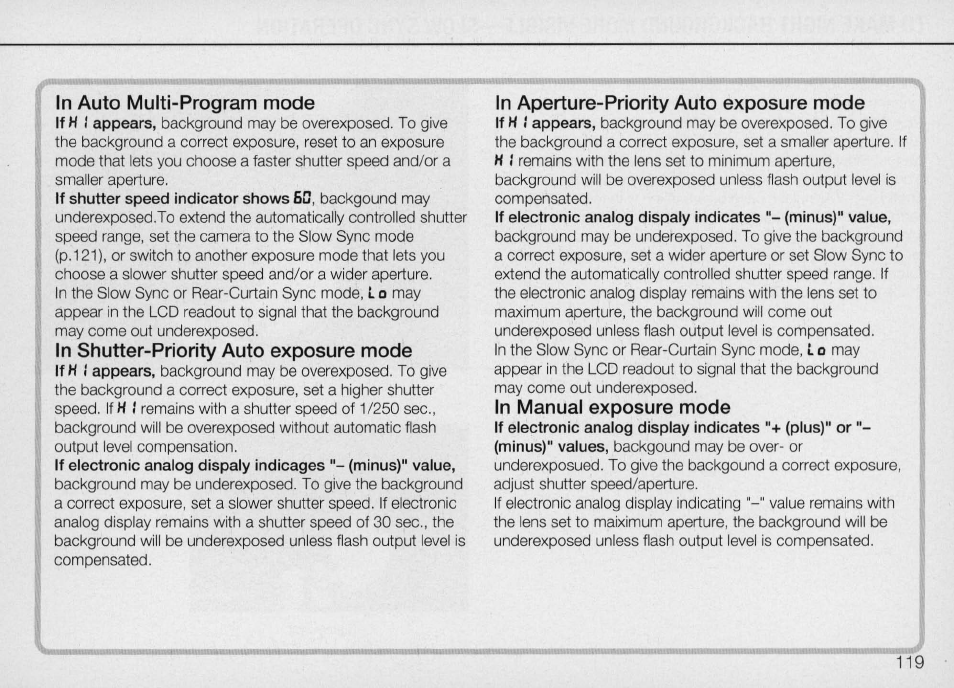 Recommended lenses, Recommended camera settings, With nikon speedlight | Nikon Camera N90 User Manual | Page 119 / 236