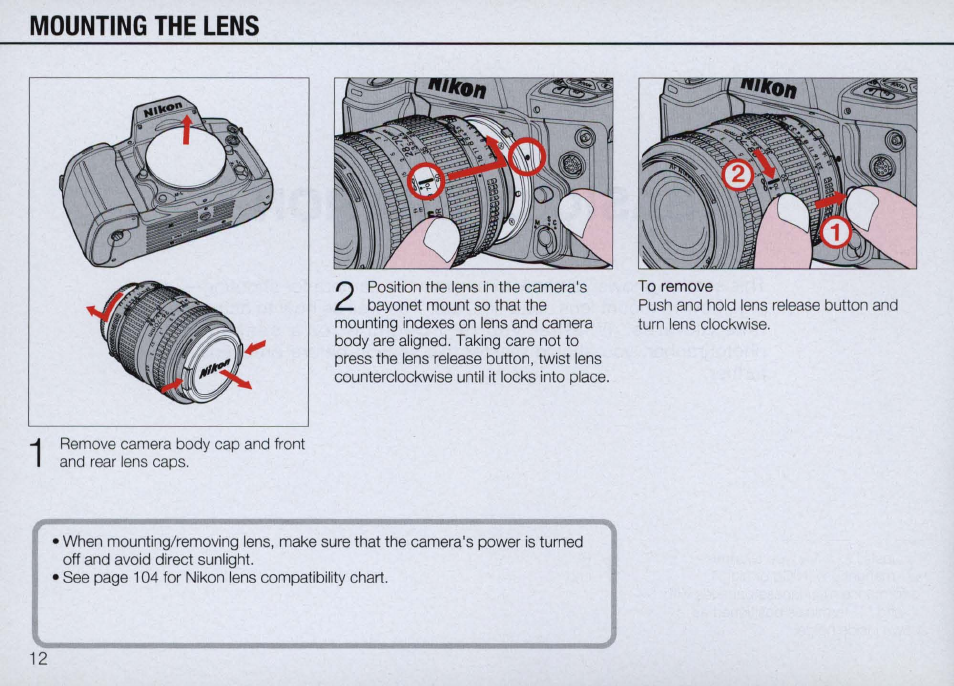 Nikon Camera N90 User Manual | Page 12 / 236