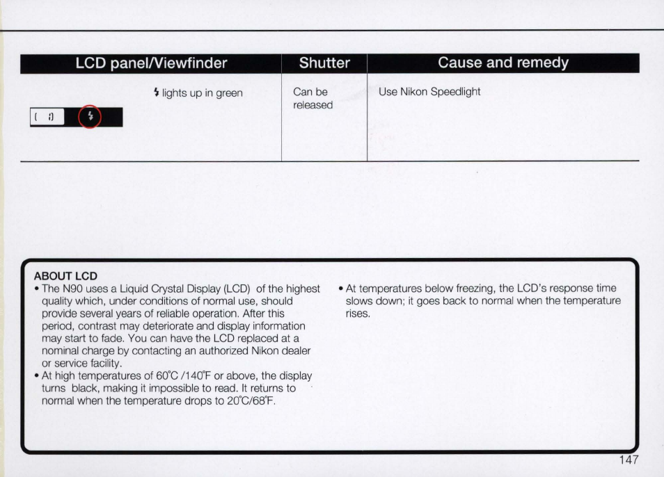 Nikon Camera N90 User Manual | Page 147 / 236