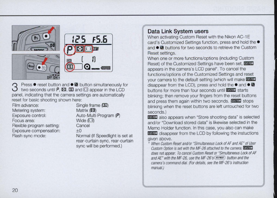 Nikon Camera N90 User Manual | Page 20 / 236