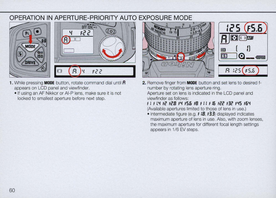 Nikon Camera N90 User Manual | Page 60 / 236