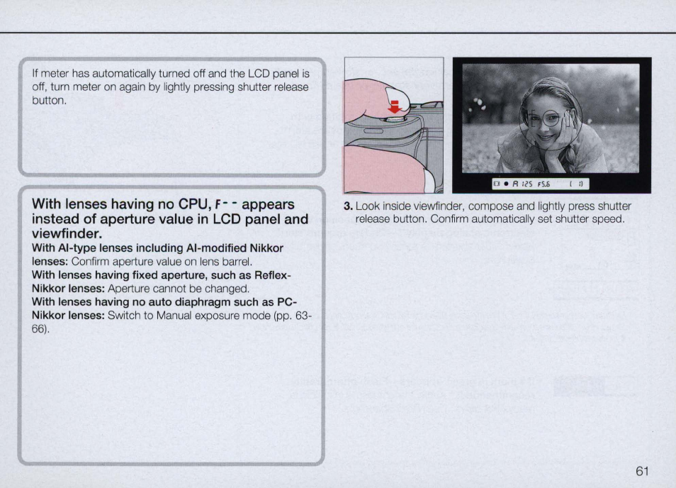 Nikon Camera N90 User Manual | Page 61 / 236