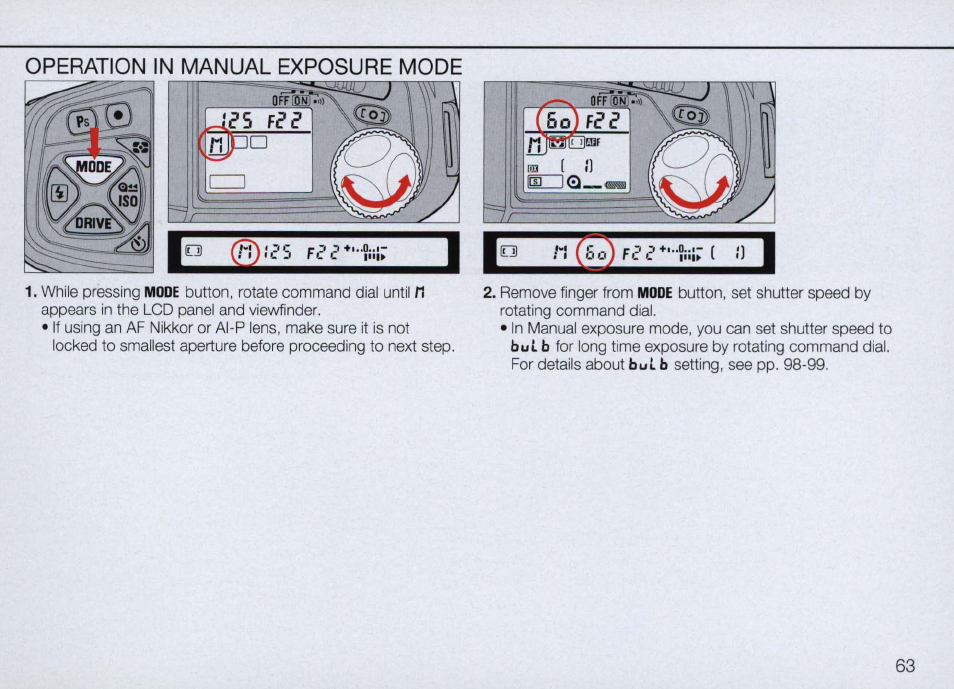 Nikon Camera N90 User Manual | Page 63 / 236