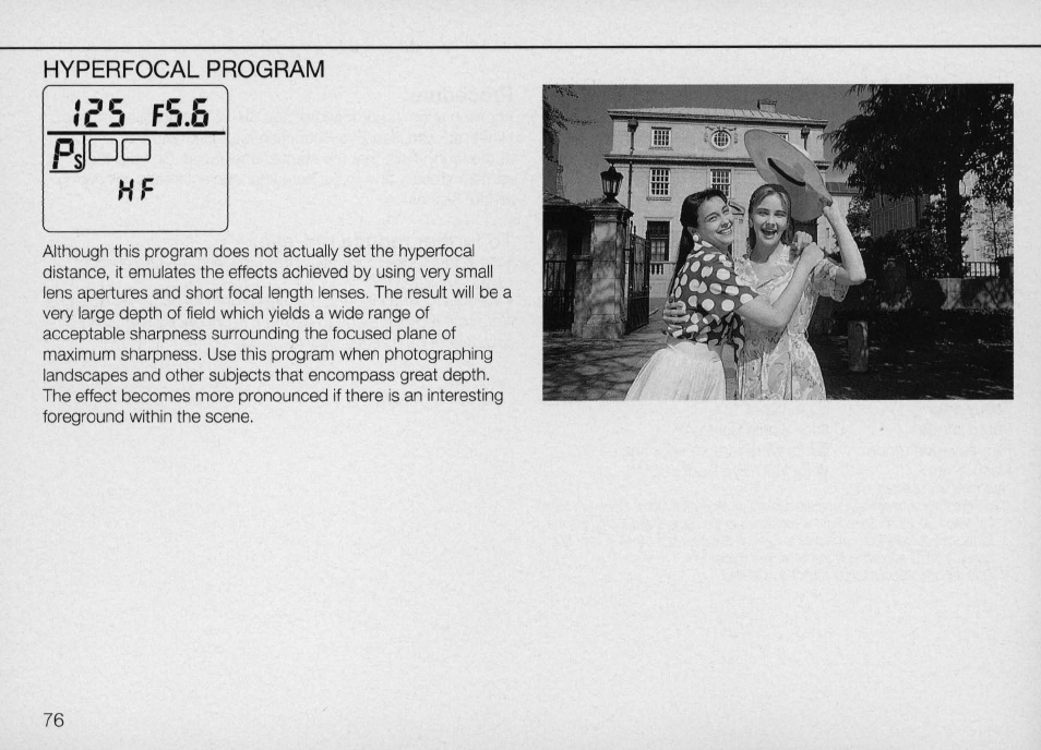 Program chart of auto multi-program | Nikon Camera N90 User Manual | Page 76 / 236