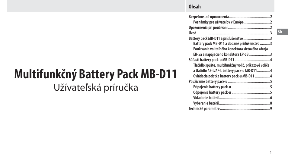 Nikon Multi-Power Battery Pack G02 User Manual | Page 177 / 332