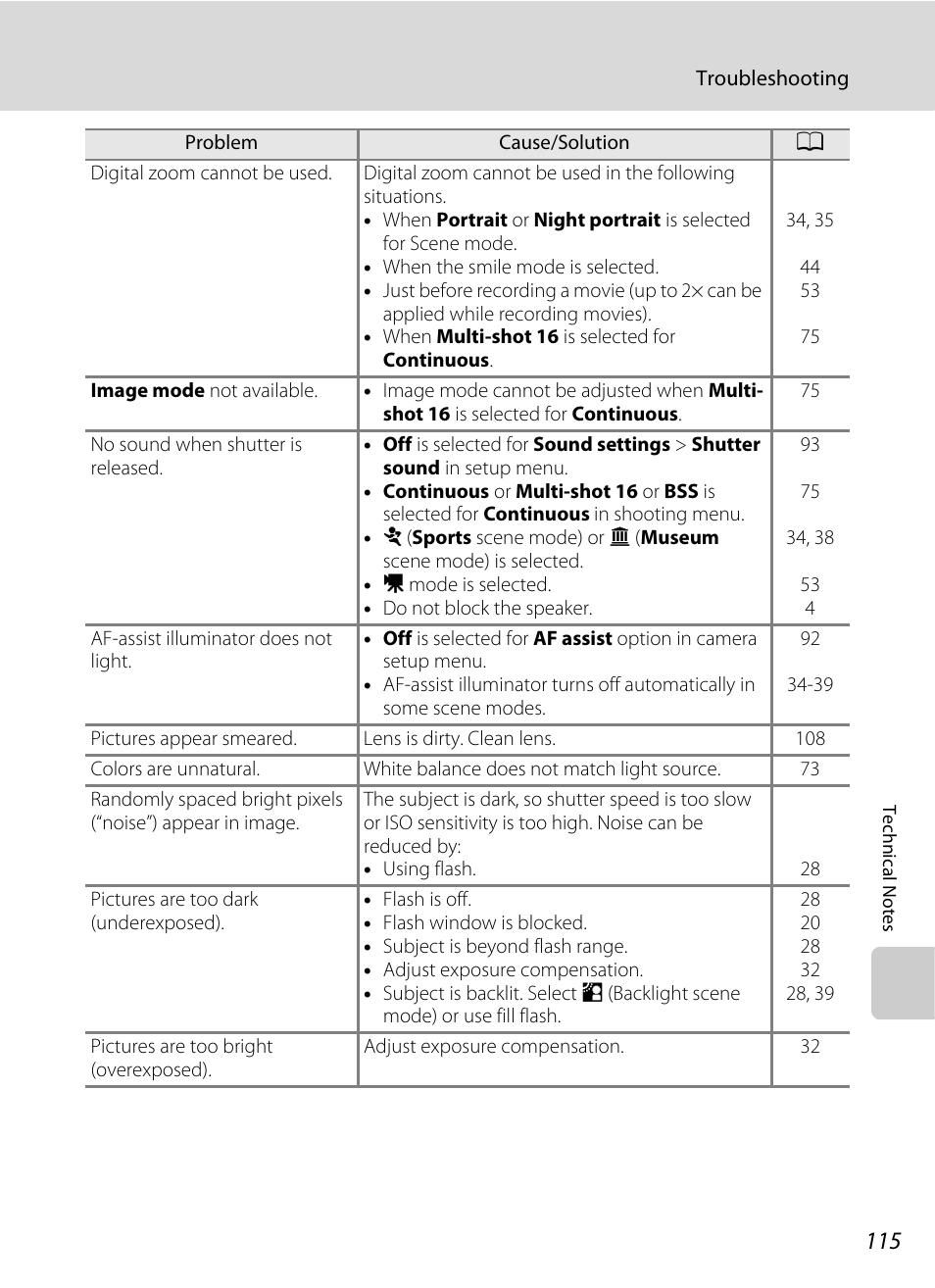 Nikon Coolpix L19 User Manual | Page 127 / 140