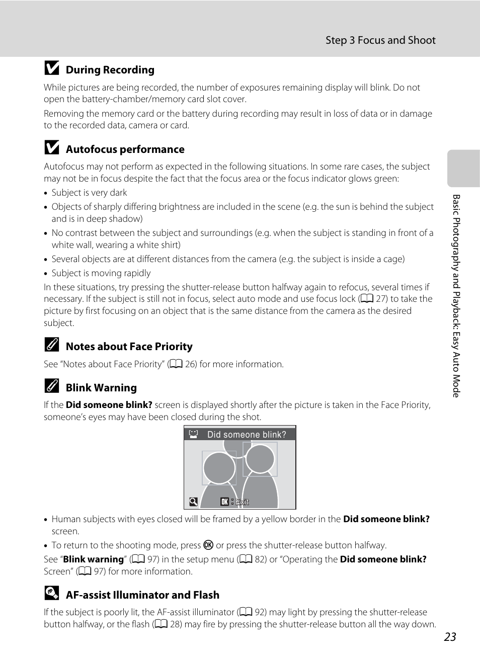 Nikon Coolpix L19 User Manual | Page 35 / 140