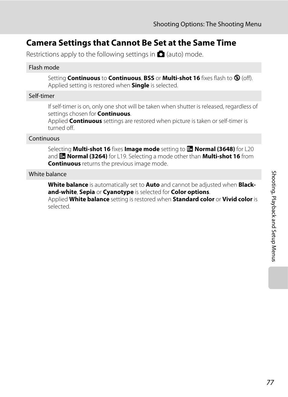 A 77) | Nikon Coolpix L19 User Manual | Page 89 / 140