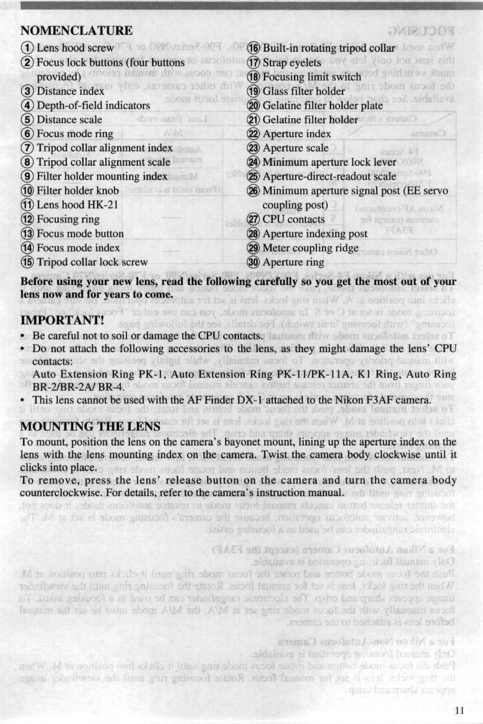 Nikon 4DIF User Manual | Page 11 / 40