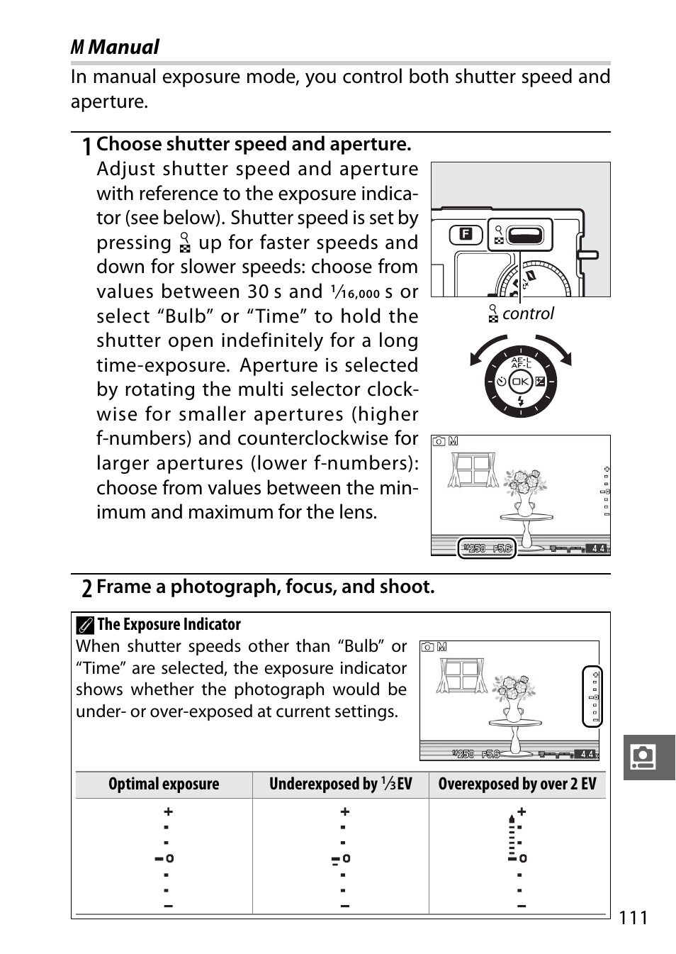 M manual | Nikon J1 User Manual | Page 131 / 216