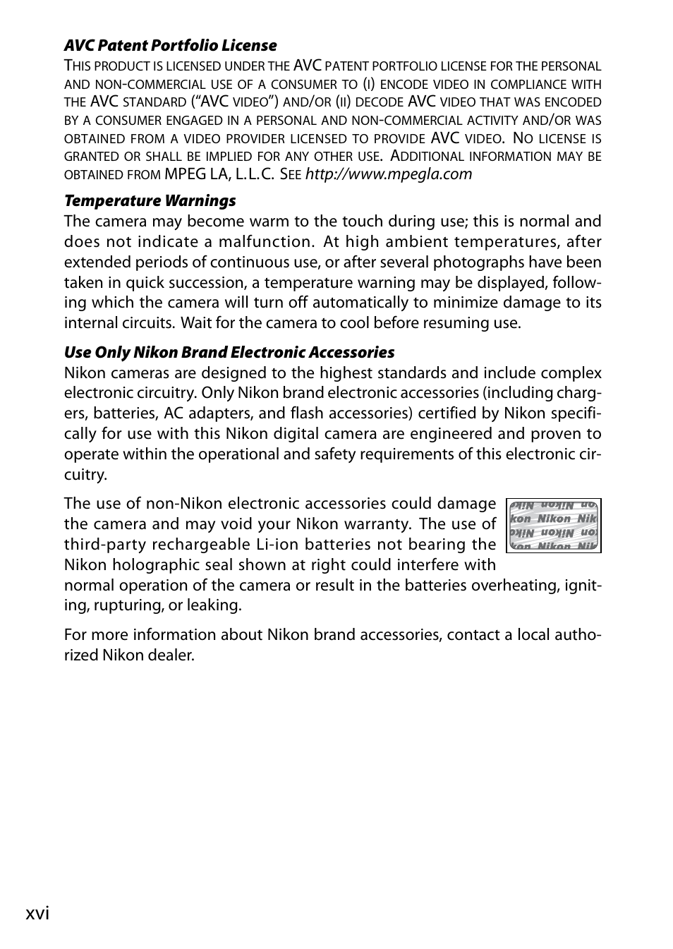 Nikon J1 User Manual | Page 18 / 216