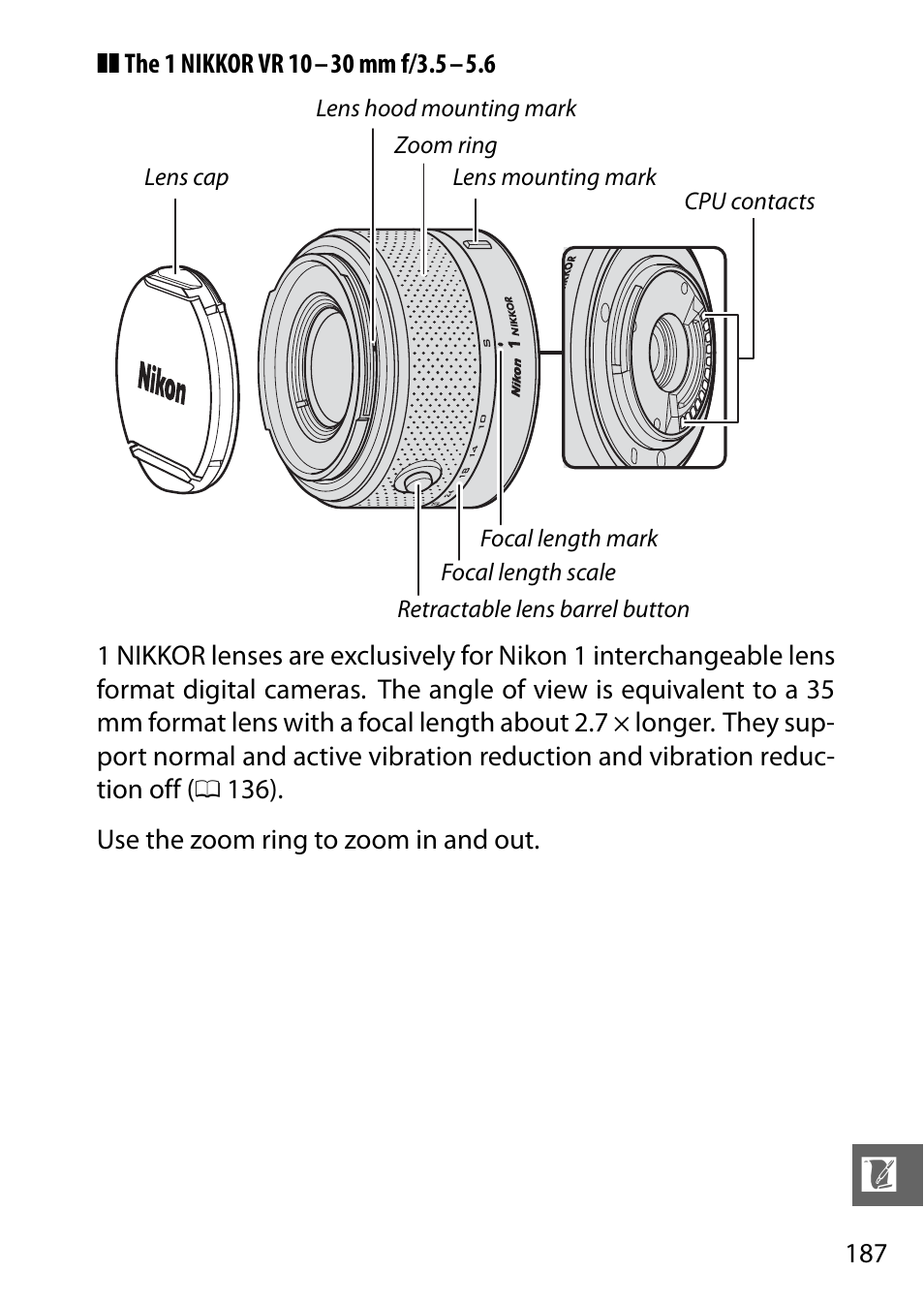 Nikon J1 User Manual | Page 207 / 216