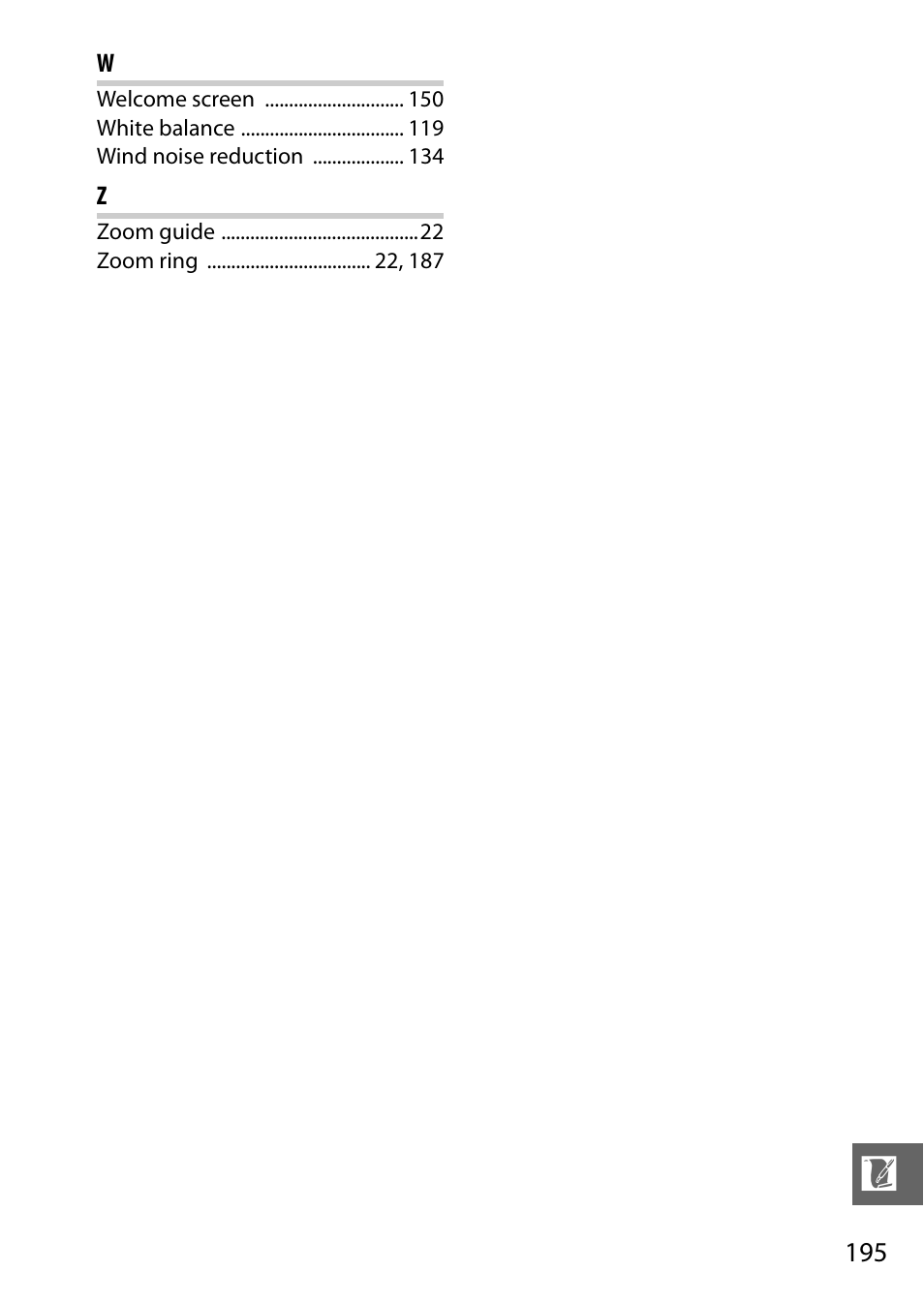 Nikon J1 User Manual | Page 215 / 216