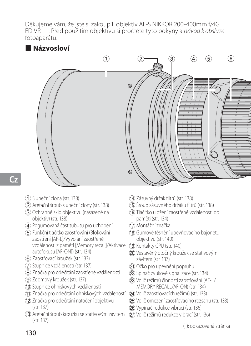 Jp en de fr es se ru nl it cz ch kr | Nikon AF-S NIKKOR 200-400mm f/4G ED VR II 2187 User Manual | Page 130 / 212