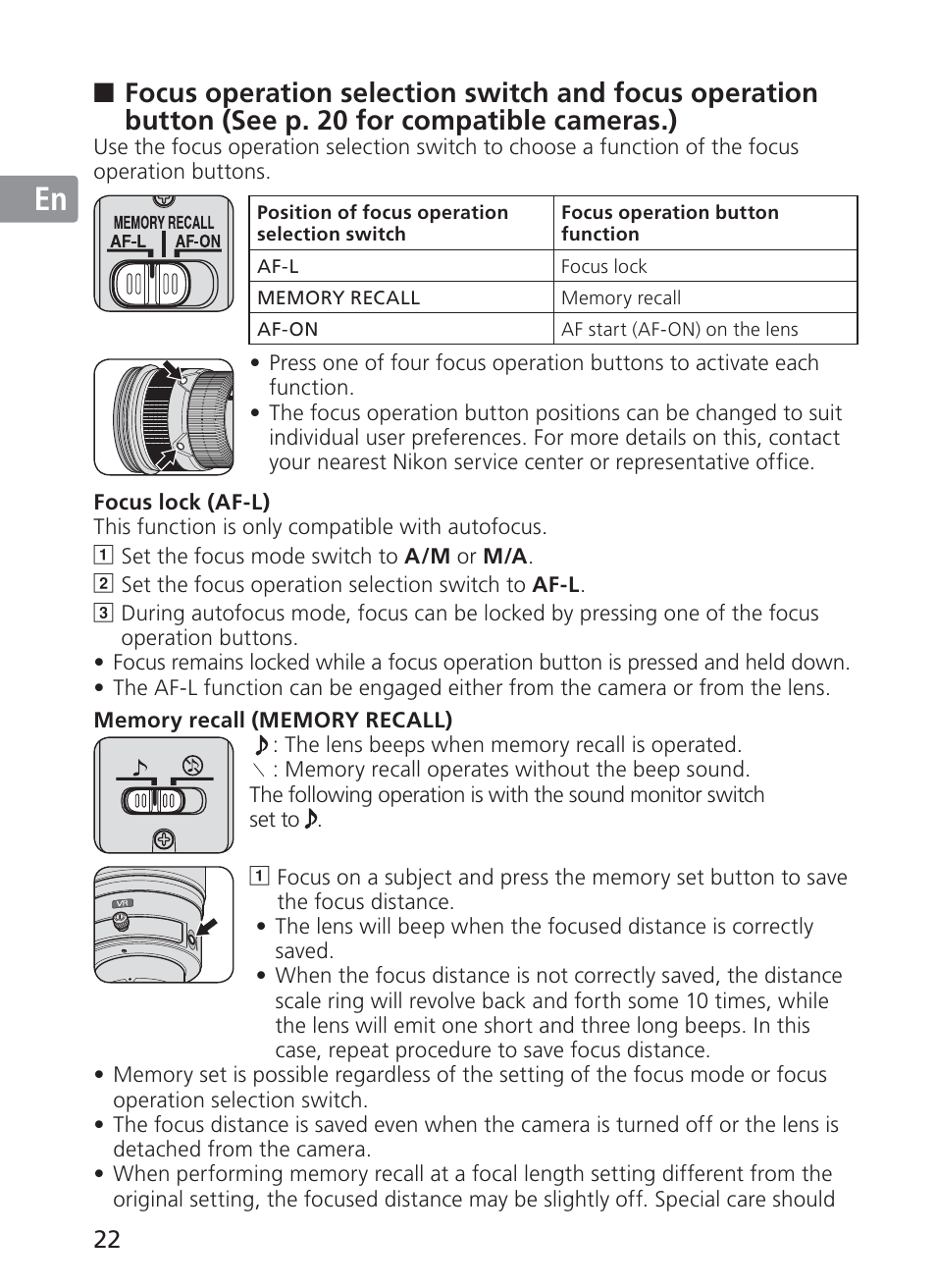 Jp en de fr es se ru nl it ck ch kr | Nikon AF-S NIKKOR 200-400mm f/4G ED VR II 2187 User Manual | Page 22 / 212