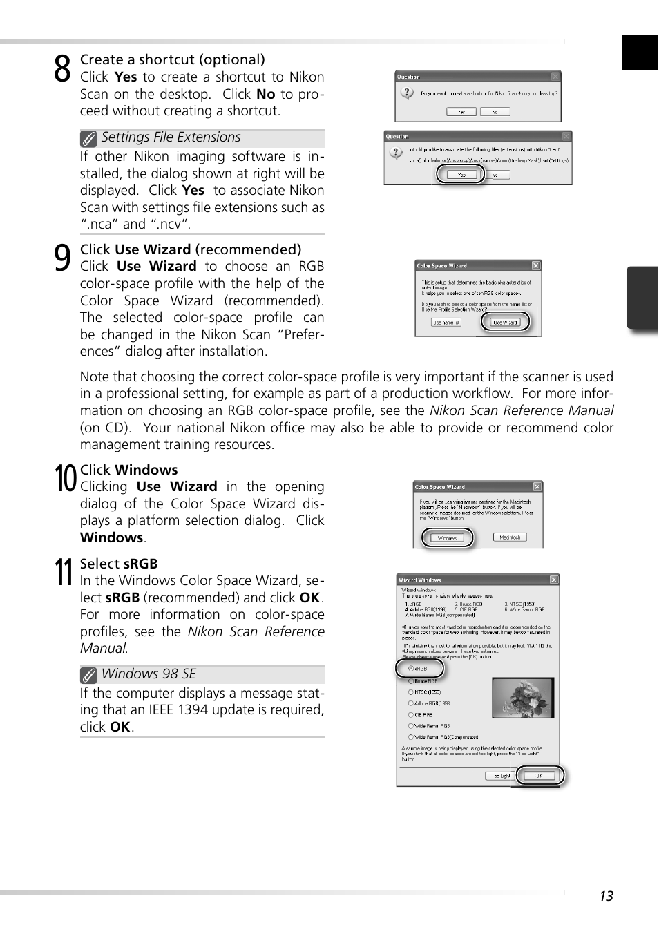 Nikon 5000 ED User Manual | Page 22 / 81