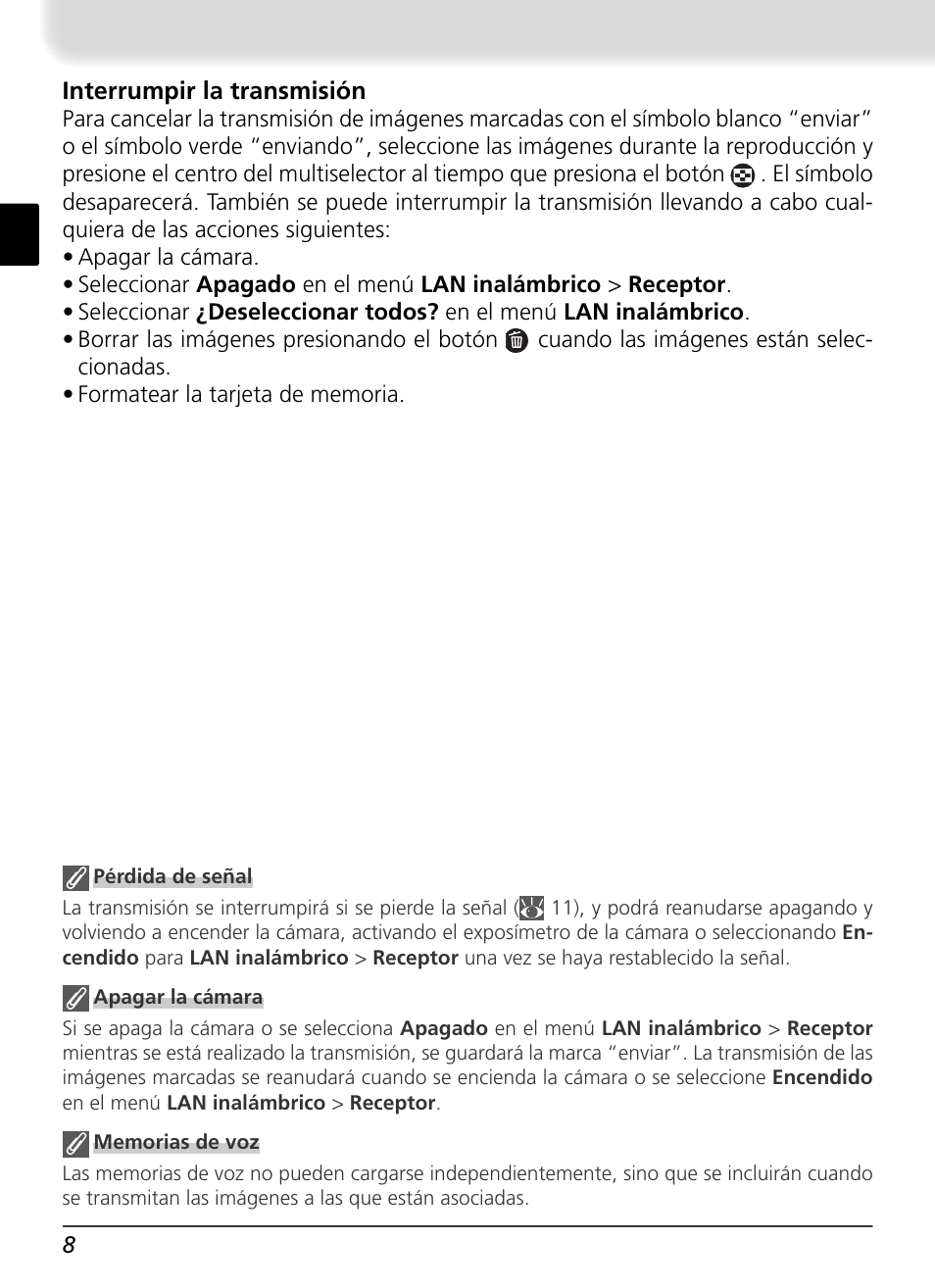 Nikon WT-1 User Manual | Page 105 / 137