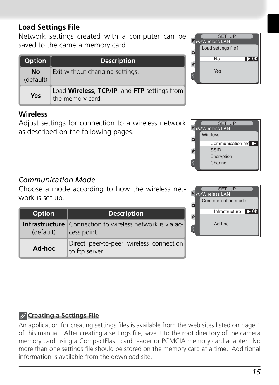 Nikon WT-1 User Manual | Page 22 / 137