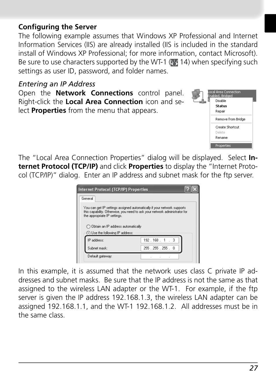 Nikon WT-1 User Manual | Page 34 / 137