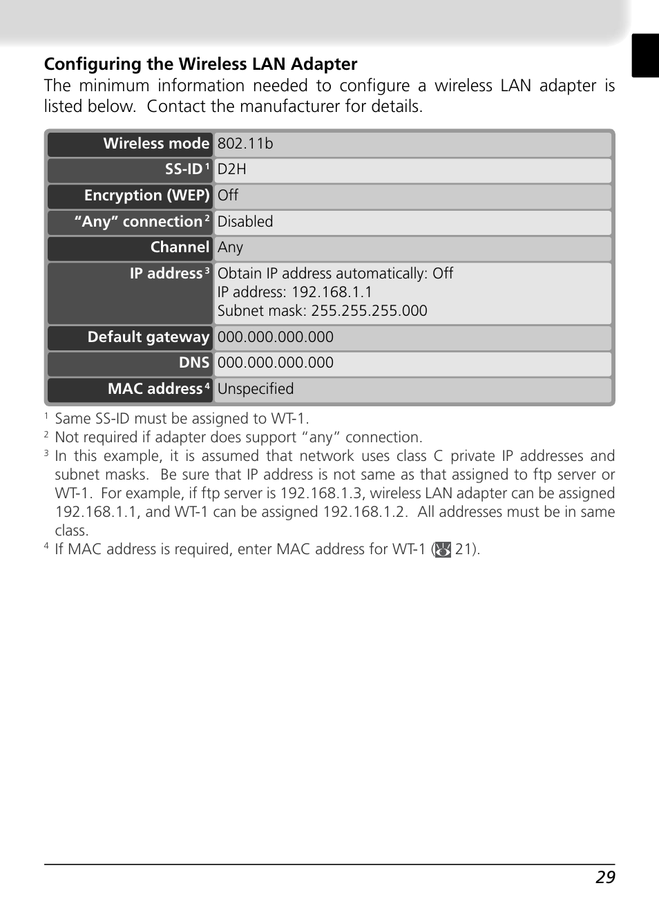Nikon WT-1 User Manual | Page 36 / 137